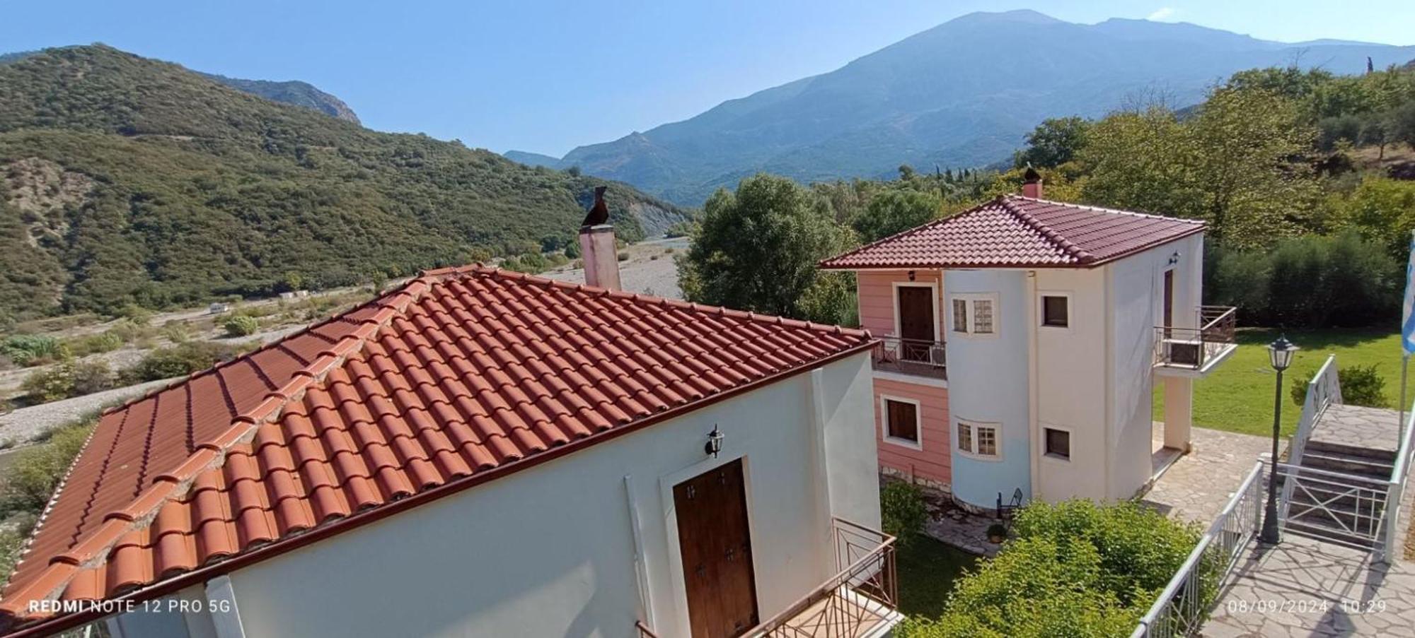 Evinos Village Resort Gefira Mpania Buitenkant foto